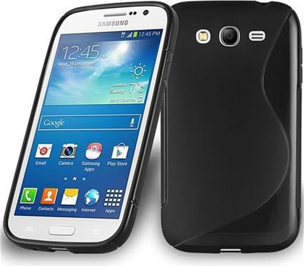 Cadorabo Cover Samsung Galaxy Grand 3 - Custodia Silicone TPU Nero
