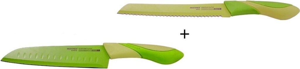 Bergner BG-4068, Santoku-Messer Grün