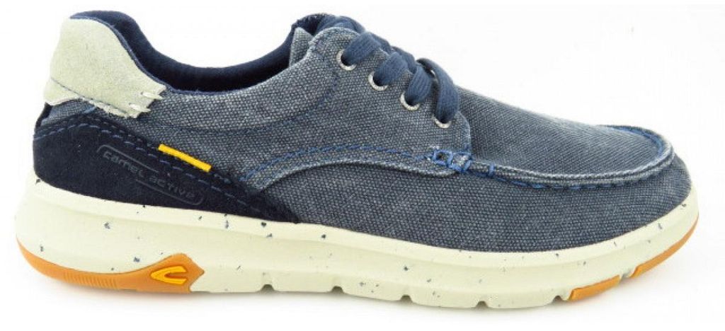 Camel Active Jeans navy Leinenschuh Blau in Gr. 46