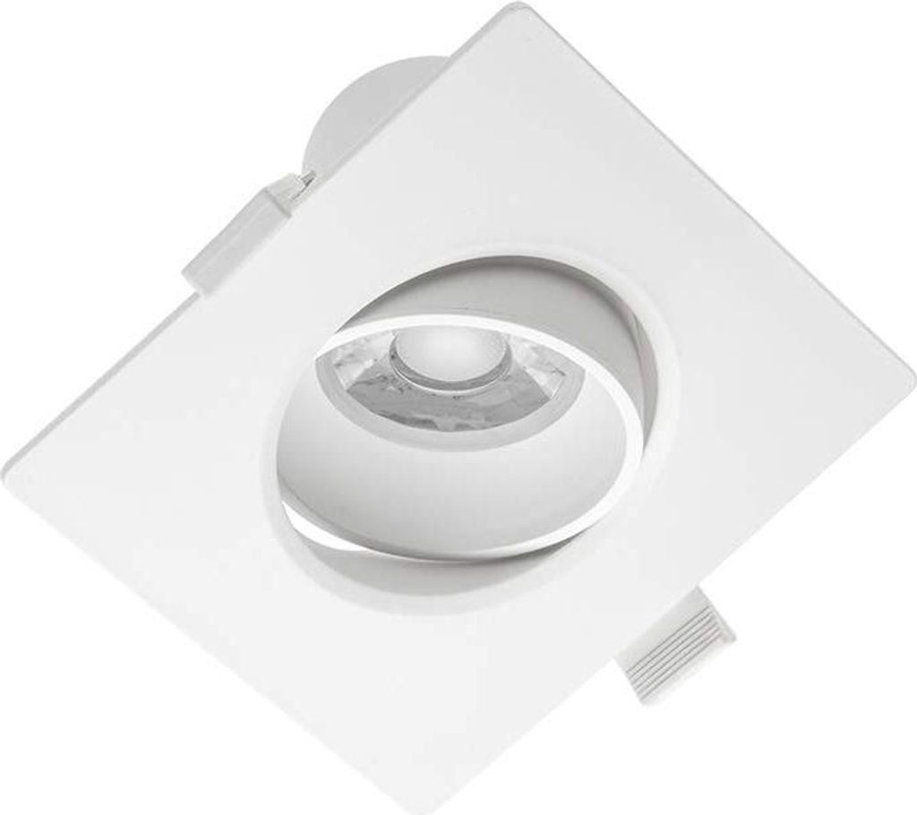GTV lighting LED-Leuchte VOLARE, downlight,10W,800lm,AC175-250V,50/60 Hz,PF>0,5,RA>80,IP20,38°,4000K