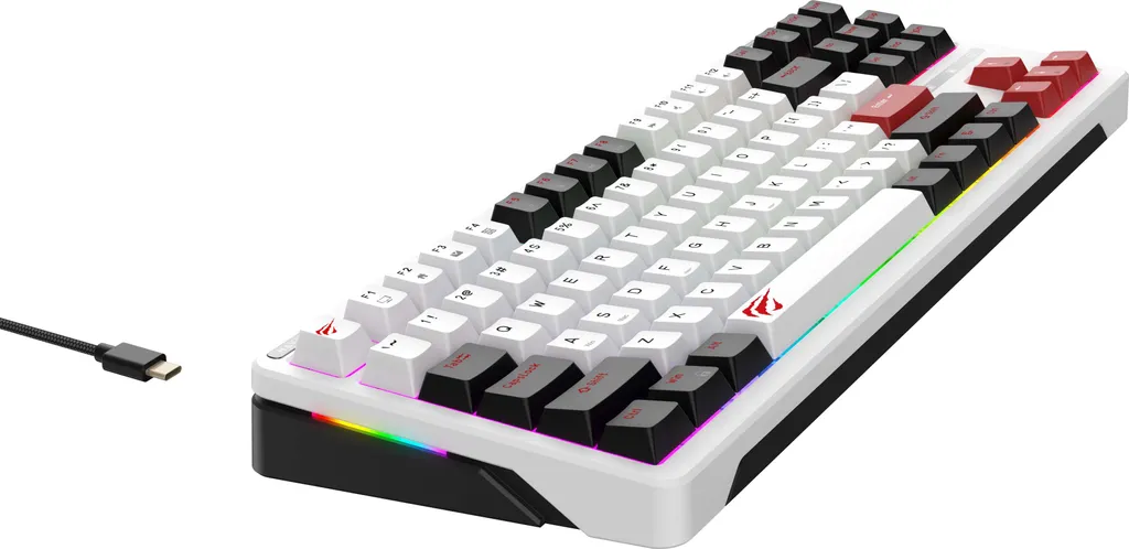 Clavier RGB Gaming Havit KB902L Compact 80% Filaire USB Layout QWERTY - 3