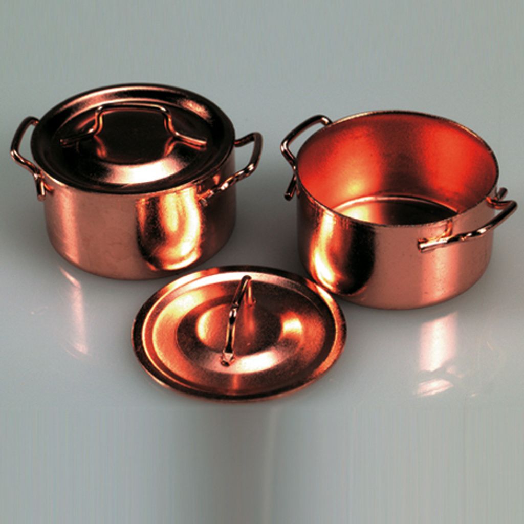 Miniatur Kochtopf mit Deckel 3,5 cm