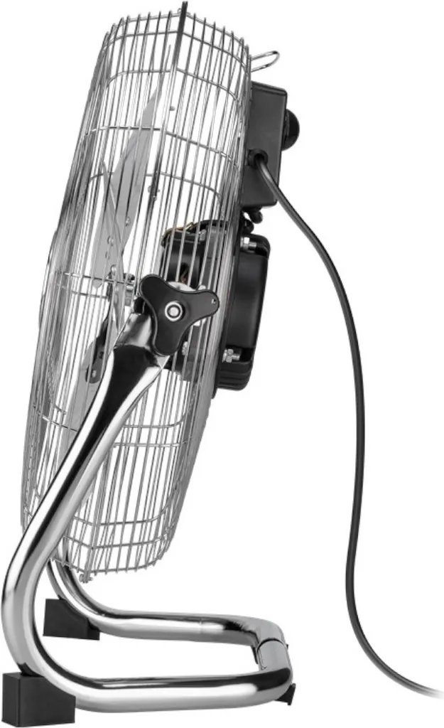 Ventilateur de Sol Chrome 16'' Haute Performance à Inclinaison Réglable - 2