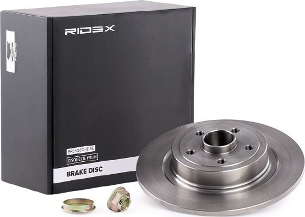 2x RIDEX Bremsscheibe 82B1011 hinten für RENAULT MEGANE II (BM0/1_ CM0/1_)