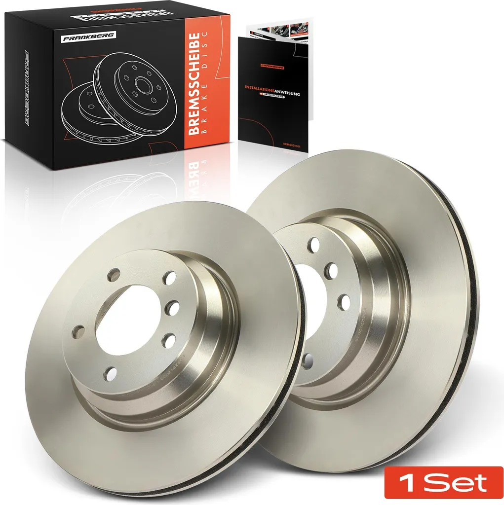 Disques de Frein Avant Ventilés pour BMW E90 E91 E92 E93 et X1 E84 2pcs