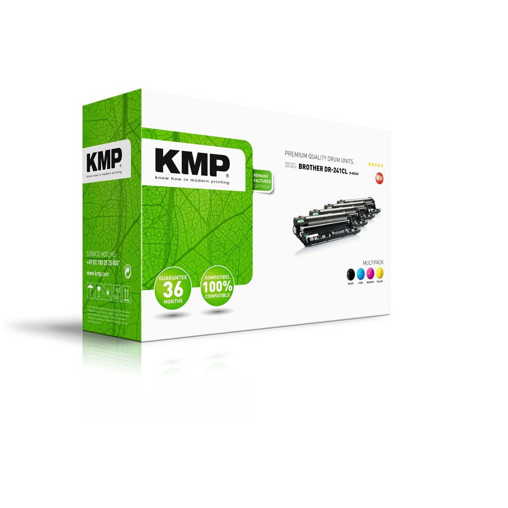 KMP Trommel Brother DR-241CL/DR241CL 15000 S. B-DR26V remanufactured