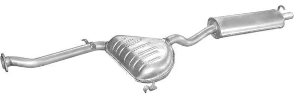 Tube POLMO 7130 en acier aluminisé pour catalyseur OE 7740611