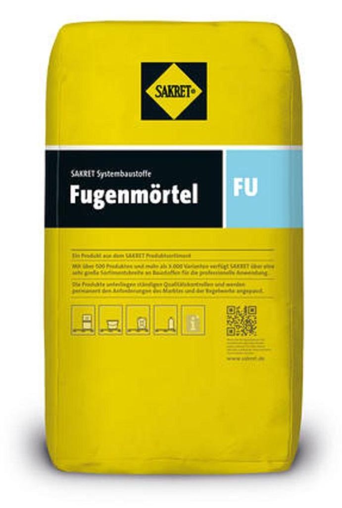 SAKRET Fugenmörtel FU anthrazit 25 kg Produktbild 