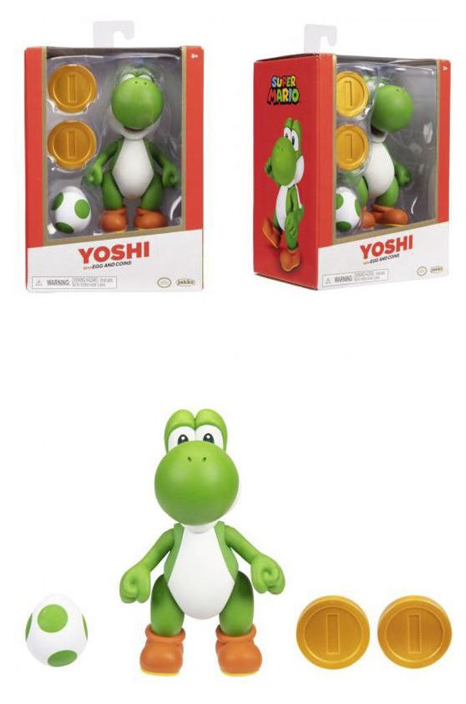 Super Mario - Yoshi Münzen 10 cm Figur (Sammlerbox) Produktbild 