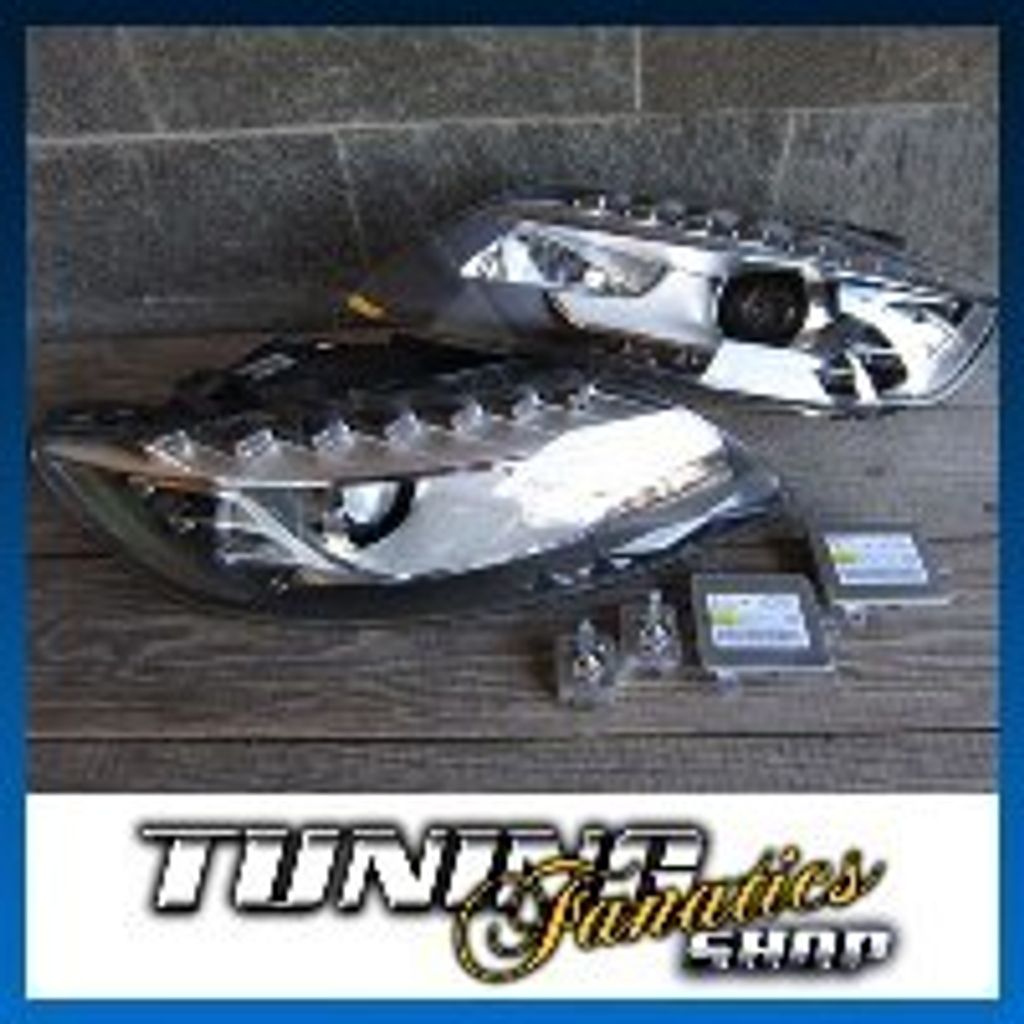 Original Valeo Xenon Scheinwerfer LED Tagfahrlicht UMBAU für Audi Q7 4L Facelift