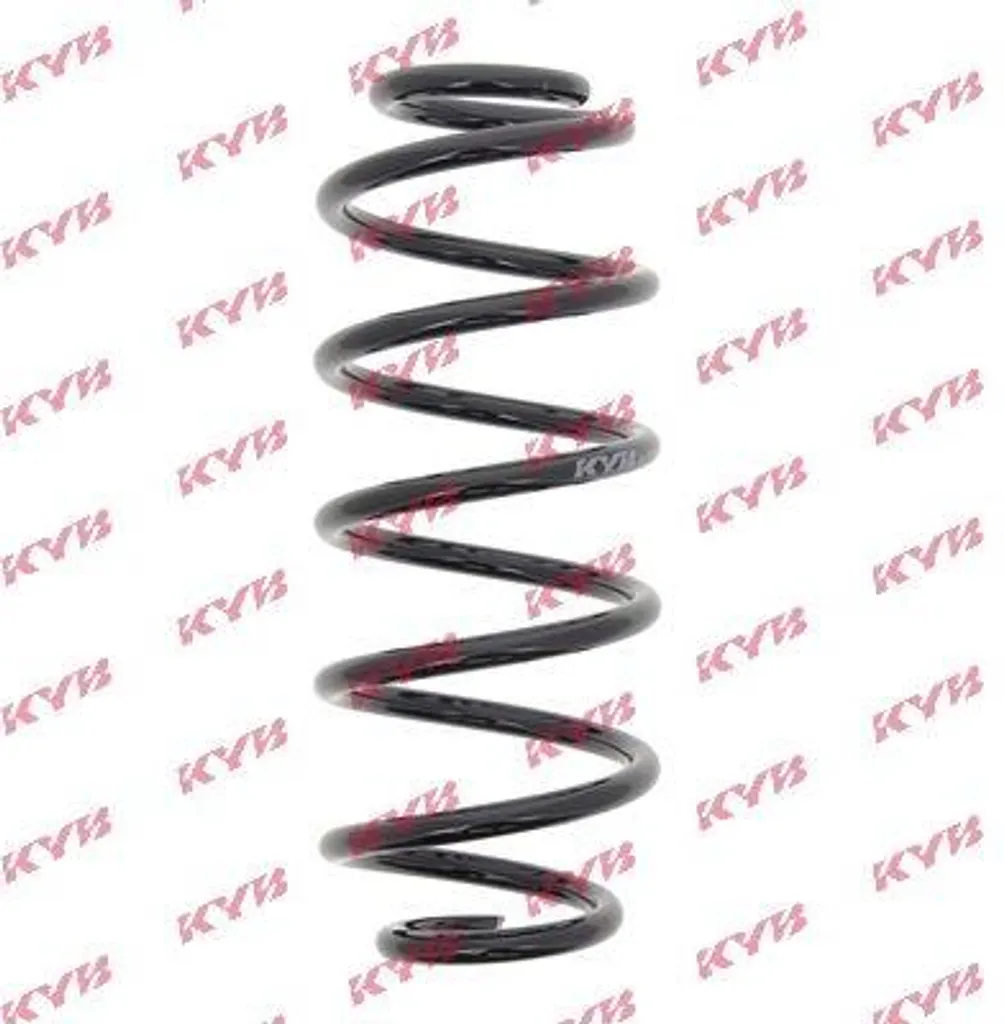 Ressort de suspension robuste KYB RH6437 - Acier spécial anti-rouille