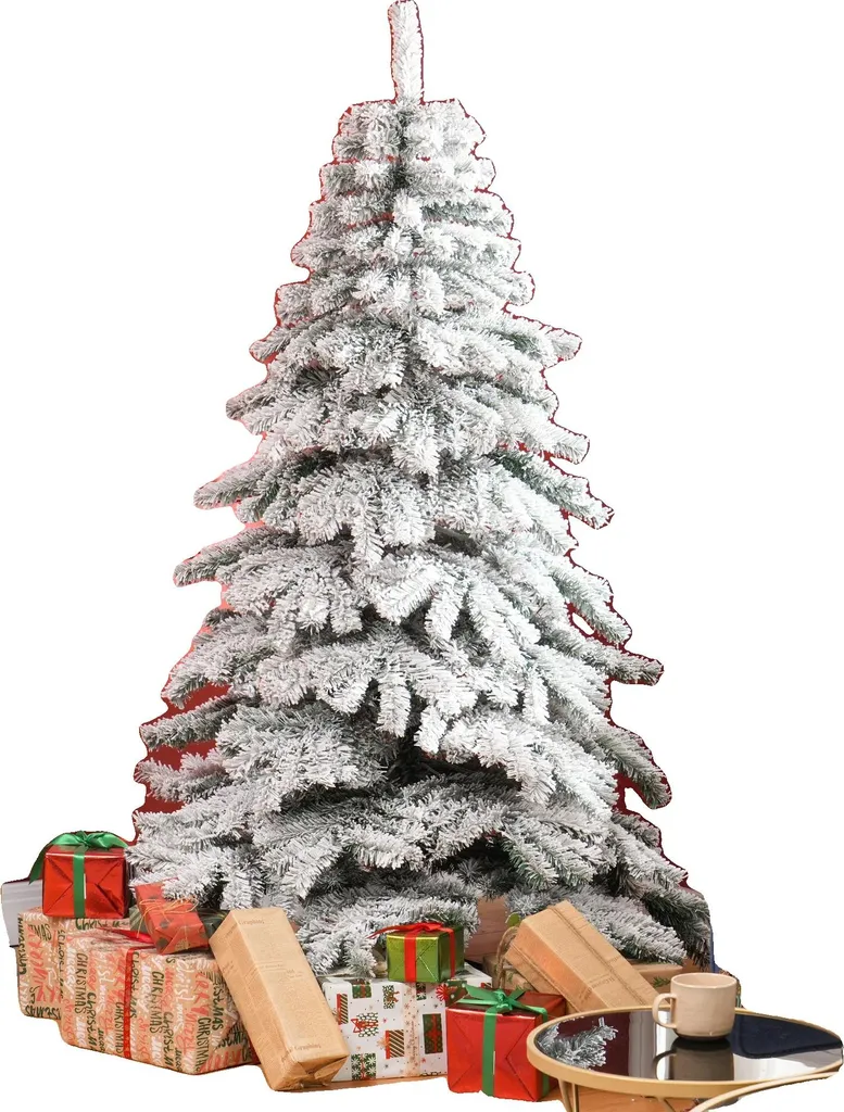 Sapin de Noël 180 cm stable sans perte d'épines avec 627 branches