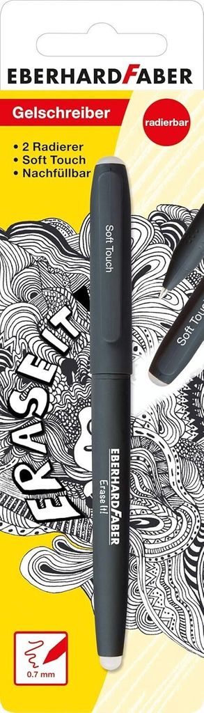 Eberhard Faber 582189 Gelschreiber radierbar, mit Soft Produktbild 