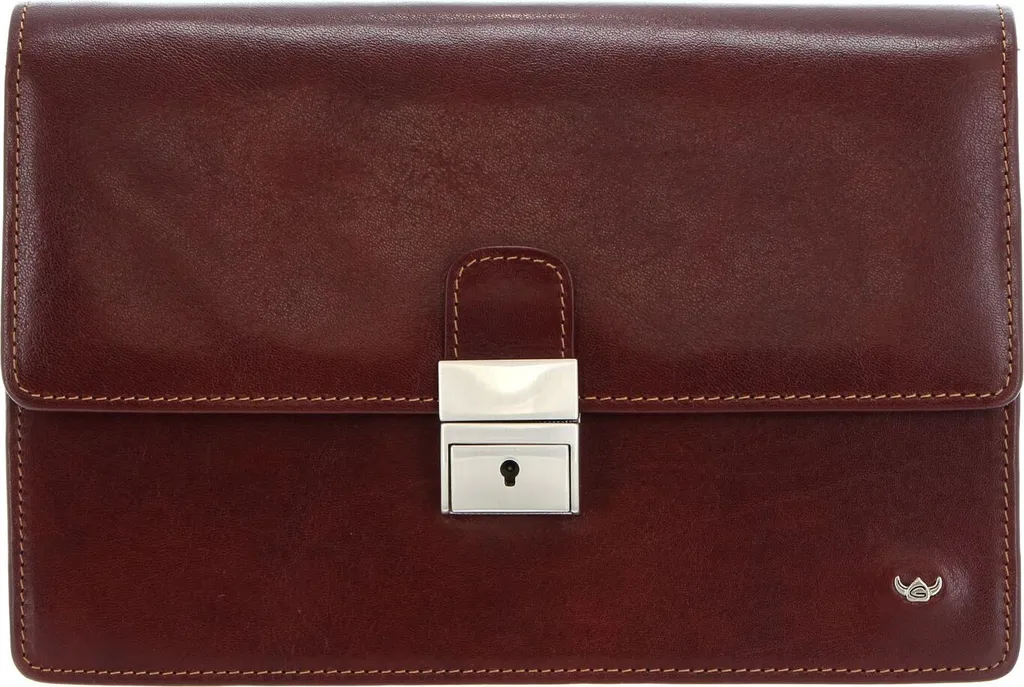 Petit sac en cuir Golden Head Colorado pour documents et accessoires