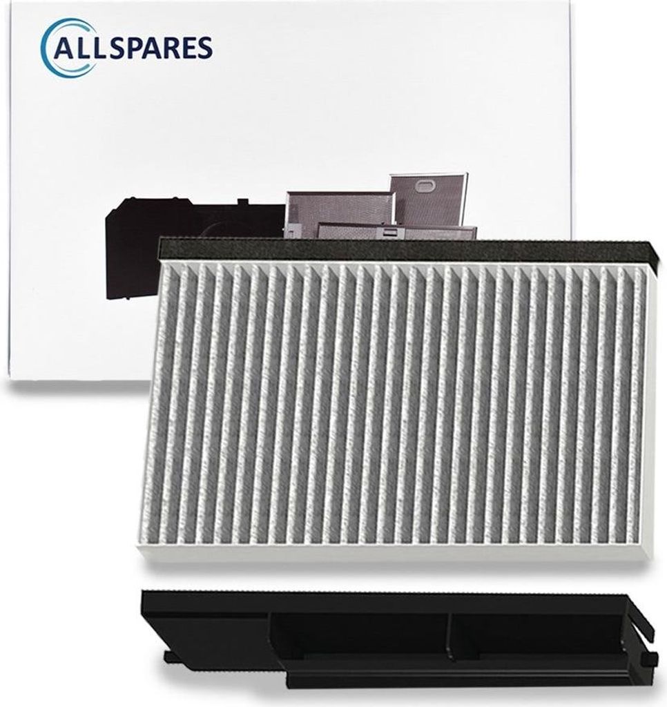 AllSpares CleanAir Aktivkohlefilter für Dunstabzughauben geeignet für Bosch