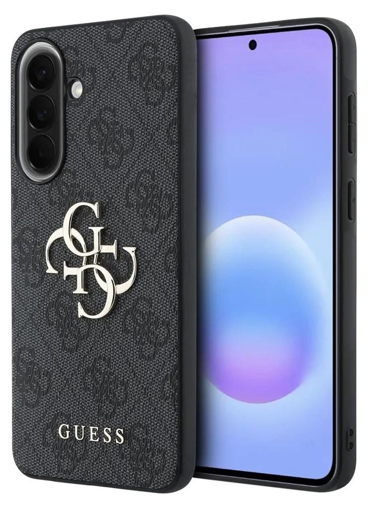 Guess kožený kryt 4G s kovovým logom pre Samsung Galaxy A57 Obrázok produktu 