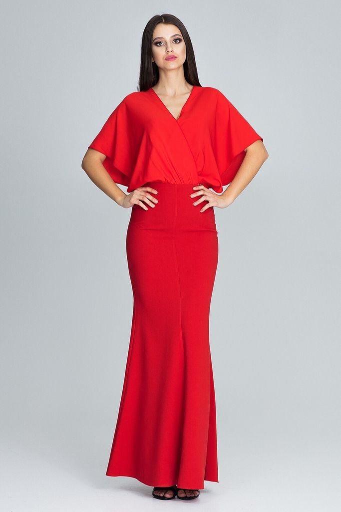 Figl Maxikleid für Frauen Teirence M577 rot S