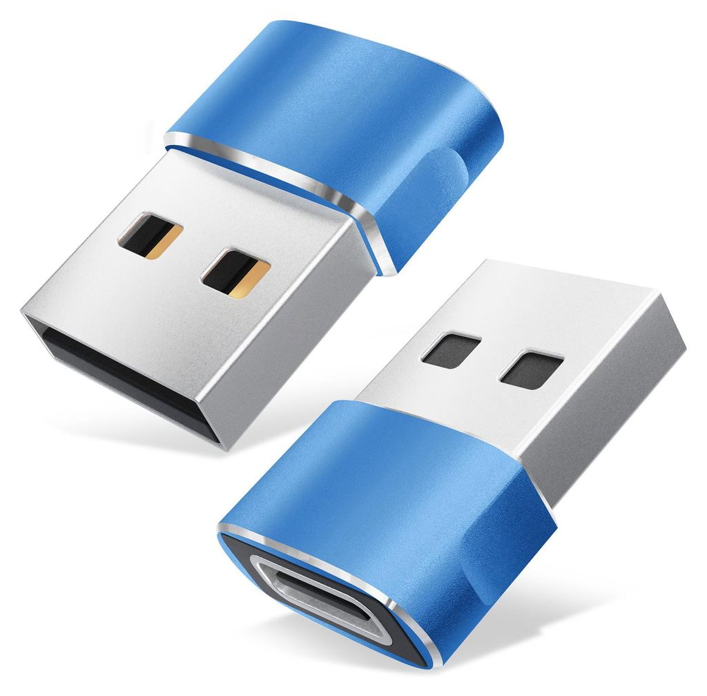 CELLONIC 2 x USB-C auf USB-A-Adapter–USB-C-Buchse auf Produktbild 