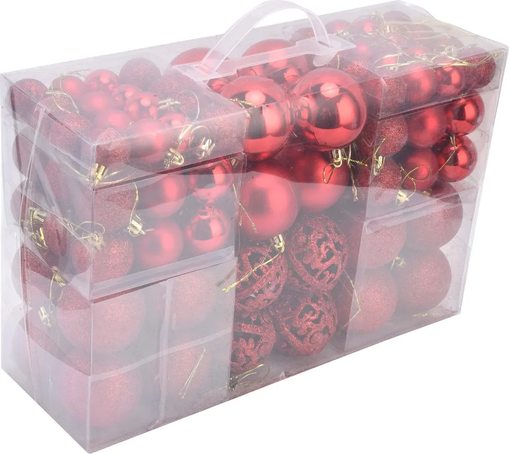 Décoration de Noël pour Sapin - Pack de 100 Boules pour Fêtes et Noël