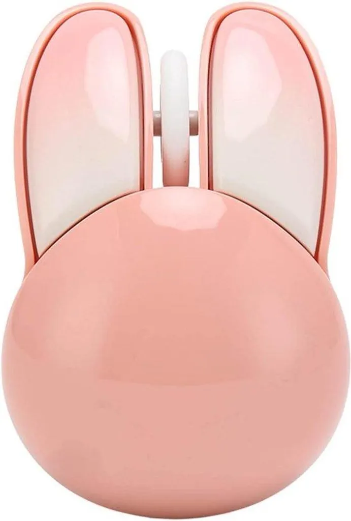 Souris sans fil rose idéale pour le télétravail et les présentations