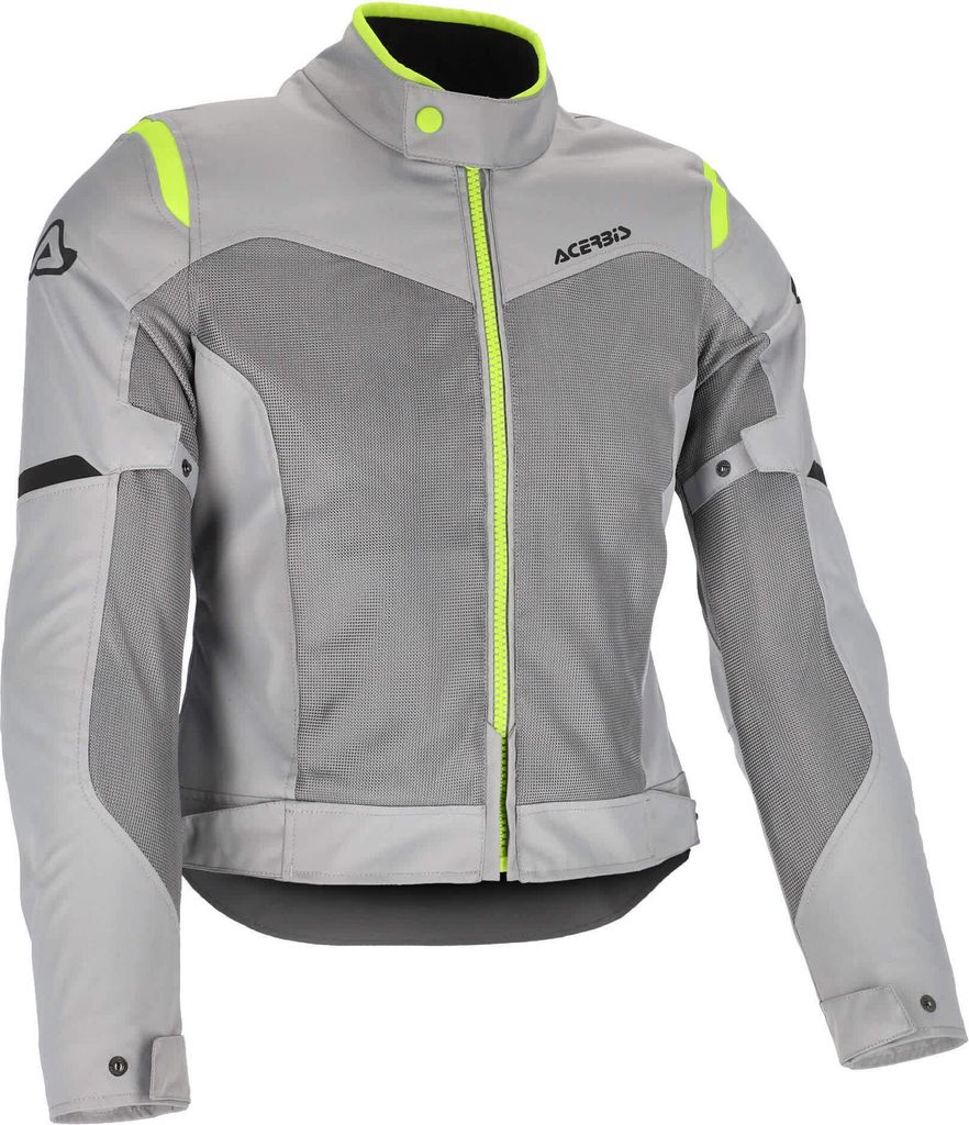 ACERBIS Dual Road wasserdichte Jacke Ramsey Vent 2.0 Damen Grau/Neon-Gelb größe S