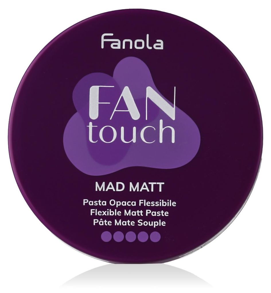 Fanola Fan Touch Mad Matt Flexible Matt Paste 100 ml Productafbeelding 