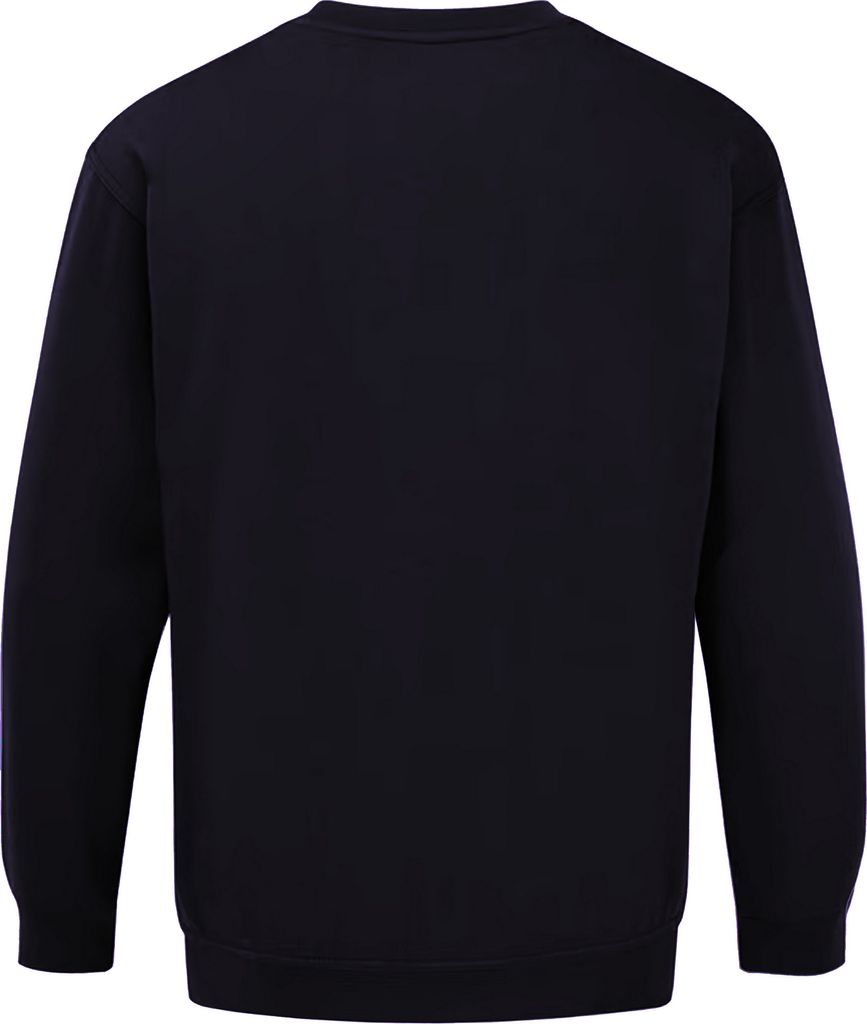 Duke - "D555 Sweat Rockford" Pullover Rundhalsausschnitt für Herren DC105 (4XL) (Schwarz)