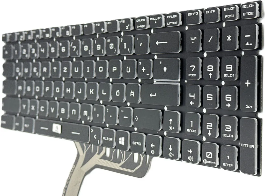 Clavier MSI GT83VR Noir - Solution de Réparation pour Touche Bloquée