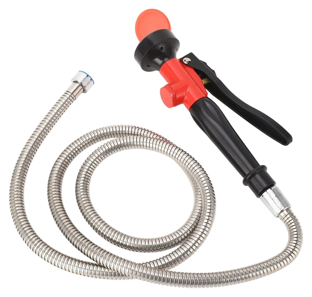 Douche oculaire d'urgence murale DN15, solution rinçage anti-acide - 10