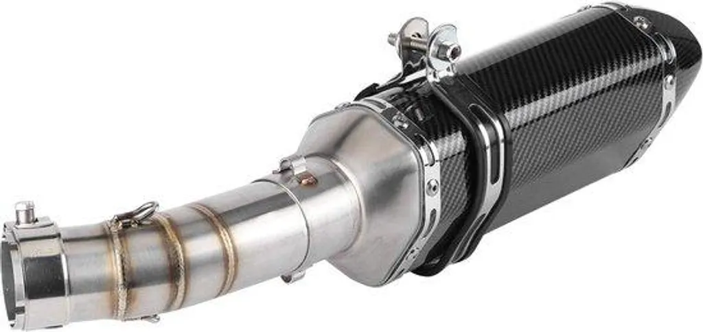 Remplacer pot rouillé BMW Z400 2018-2020 par échappement en carbone