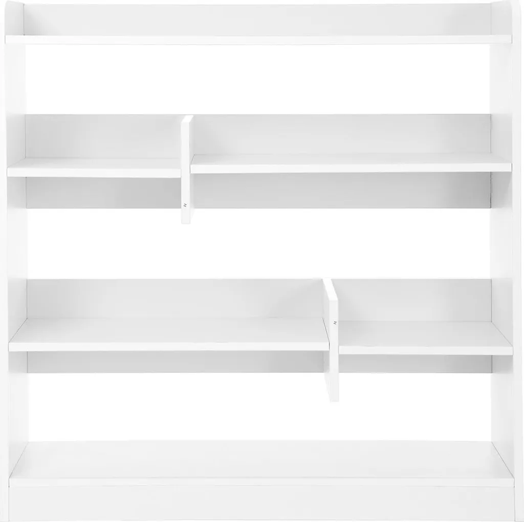 Meuble bibliothèque blanc pour optimiser le rangement de vos classeurs - 2