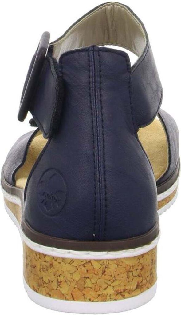 Rieker Damen Sandalen geschlossene Ferse Klettverschluss Produktbild 15