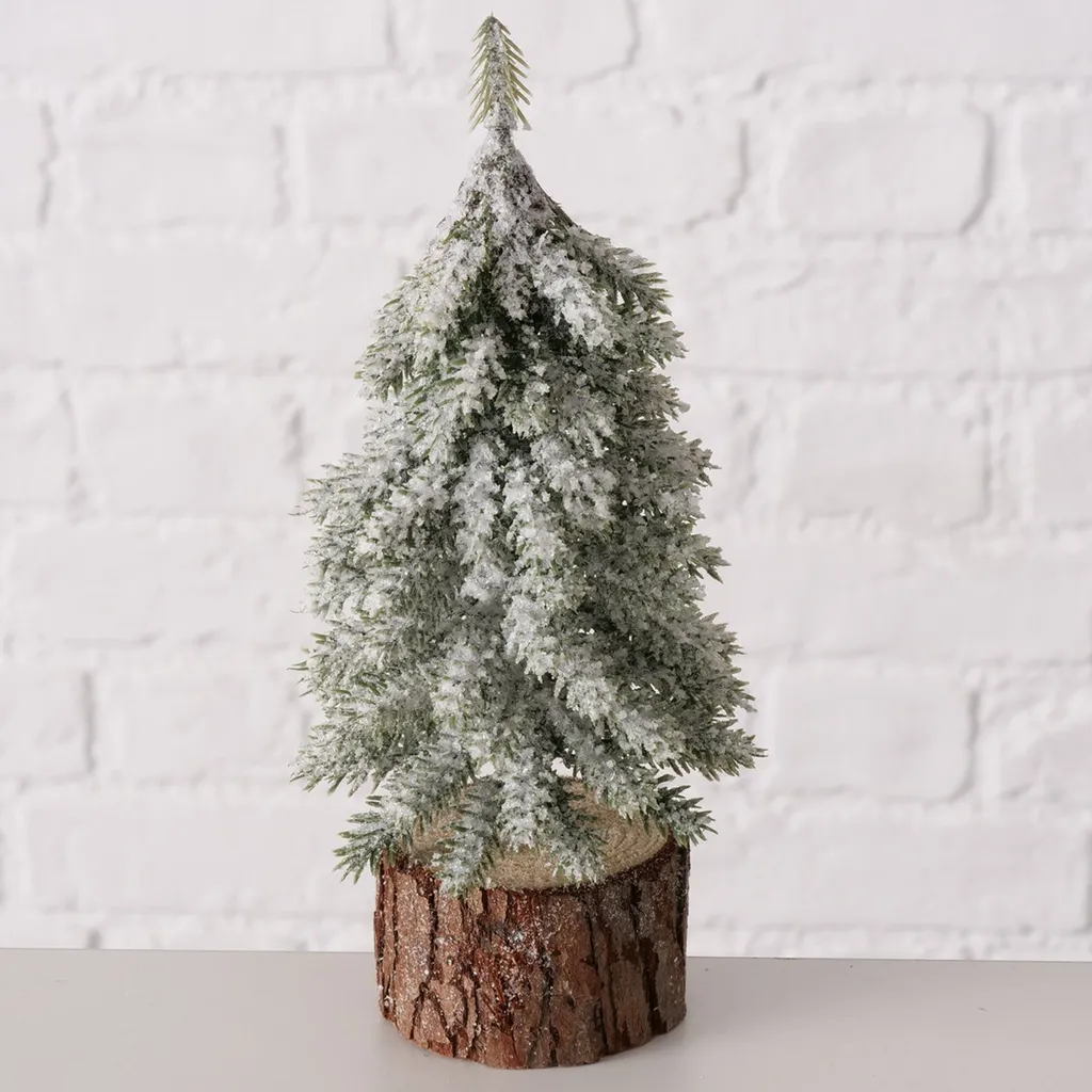 Décoration de l'Avent Sapin Enneigé Senja 19cm pour Centre de Table - 4