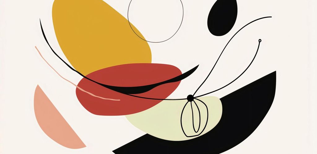 Plakat 91,3x44,5cm Geometrische Krümmung