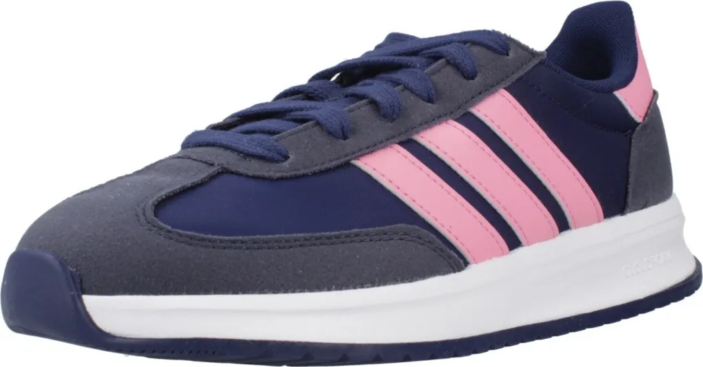 Chaussures de Sport Adidas Run 70s 2.0 J Bleu en Mesh Respirant Confort