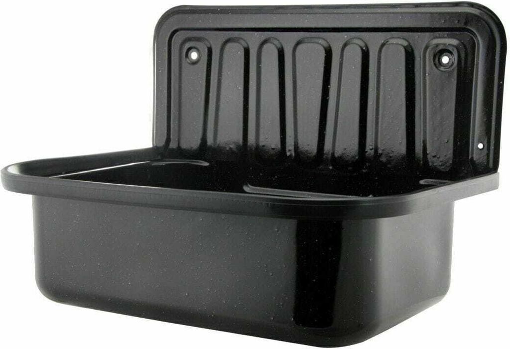 Zlew gospodarczy 490x370x340 mm stalowy emaliowany Immagine del prodotto 
