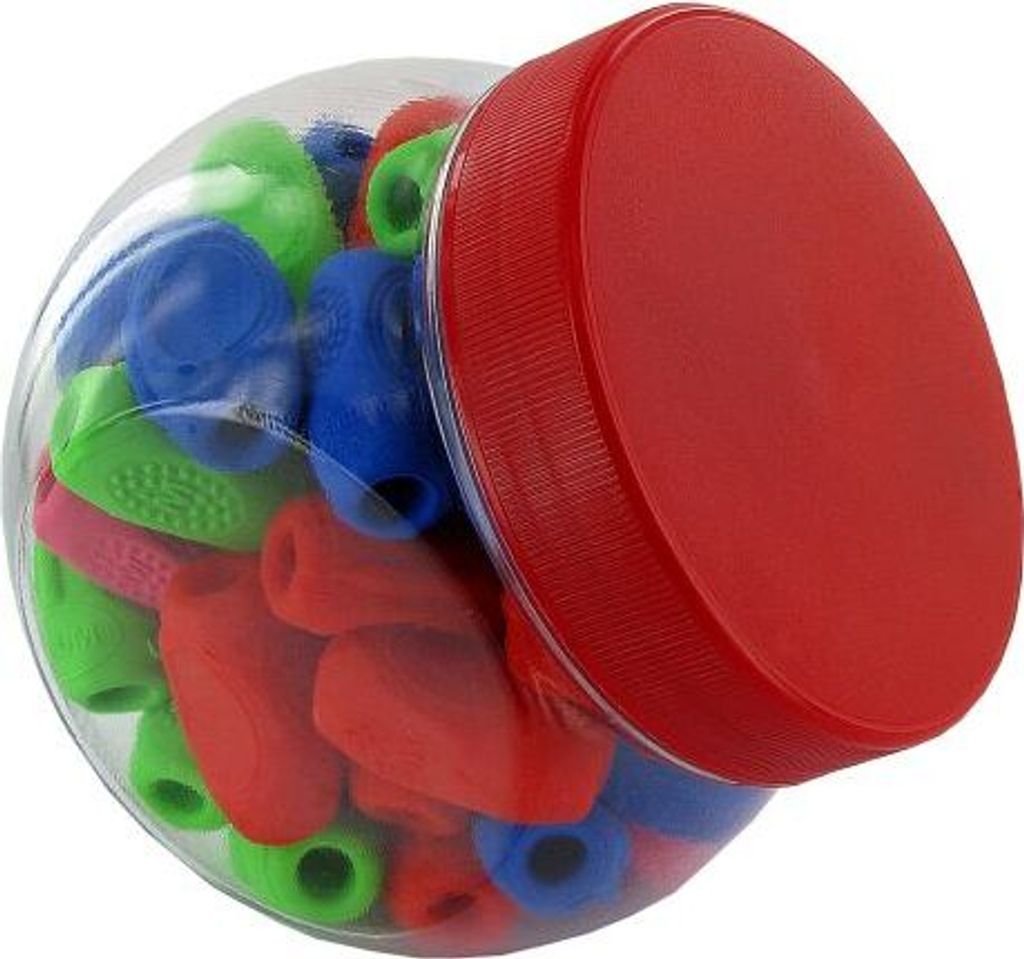 EDUPLAY Schreibhilfe 6er Set - Ergonomischer Stifthalter Für Rechts- & Linkshänder