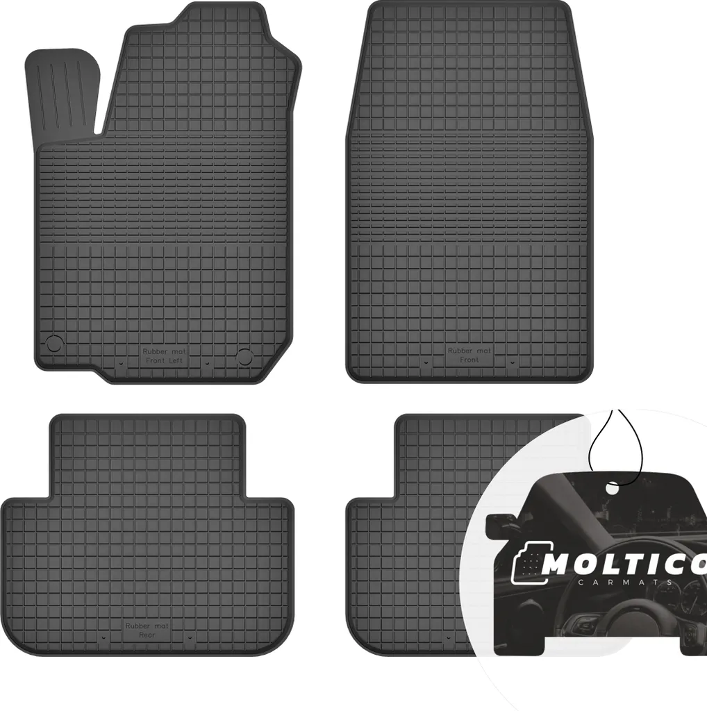 Tappetini in Gomma Citroen Xsara Picasso 1999-2010 Su Misura 4 Pezzi