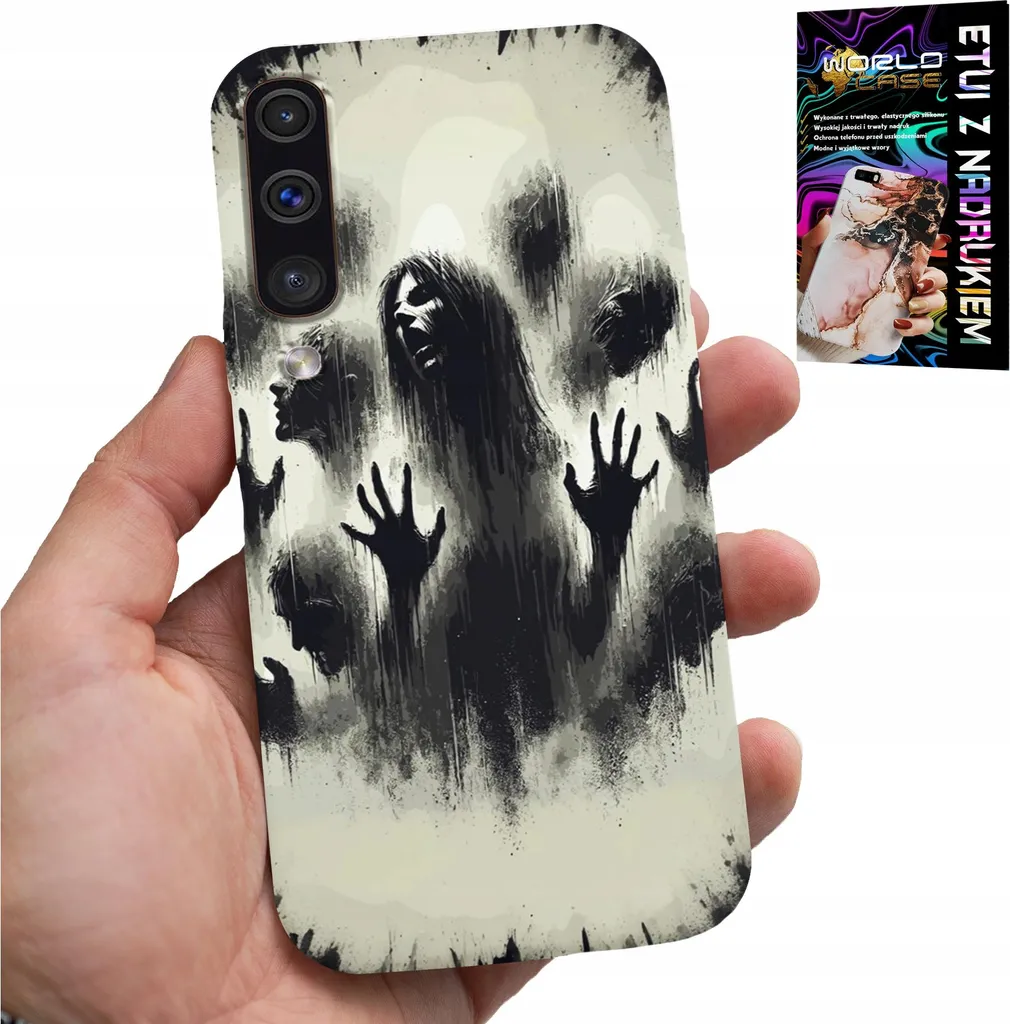 Custodia Per Samsung Galaxy A70 - The Walking Dead Zombi + Vetro