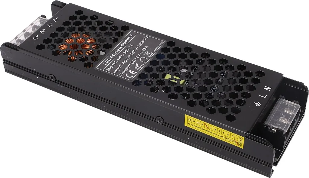 Bloc d'alimentation LED 300W 12V DC convertisseur tension 170-260V AC
