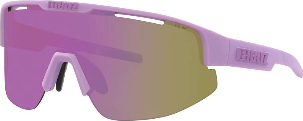 Bliz Sportbrille Matrix matt violett/ brown mirror purple