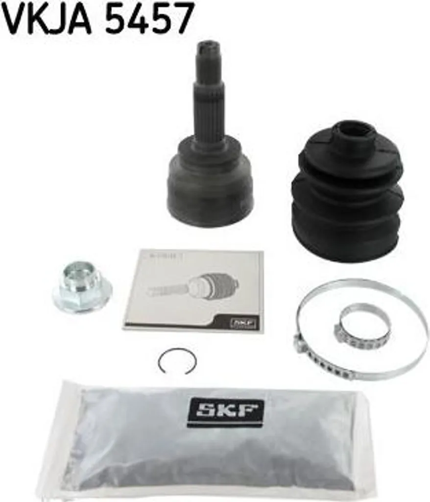 Kit de joints homocinétiques SKF VKJA 5457 robuste pour arbre Kia Rio