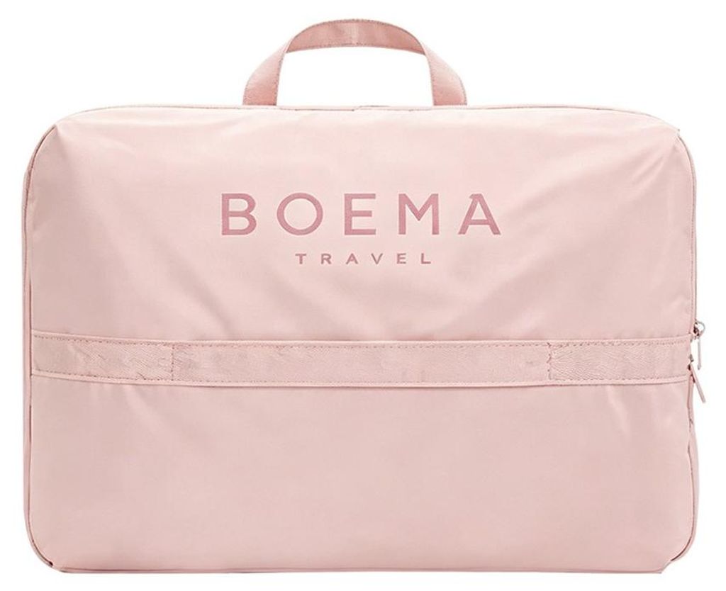 INF 5-in-1 Reise-Organizer Memory-Stoff 45x32x22cm Kompressionswürfel Rosa