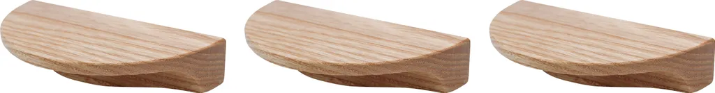 Maniglie in Legno Natural Goods Berlin HALBMOND 64mm - Home Decor