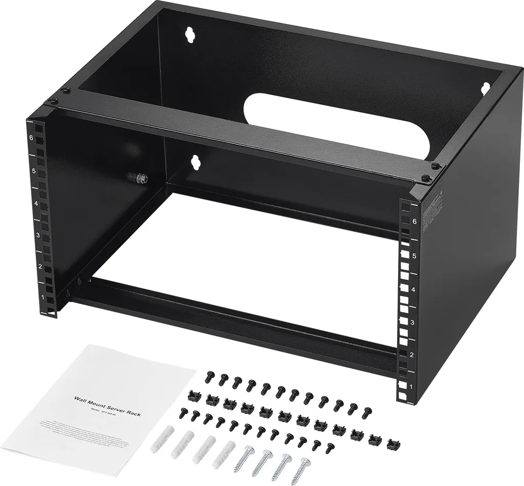 SucceBuy Rack 6U Wall Mount: Organizza il tuo Hub di Rete Domestico