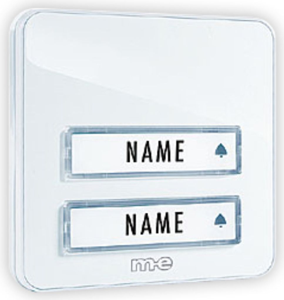 M-E MODERN-ELECTRONICS Bouton-poussoir de sonnette KTA 2 Image du produit 