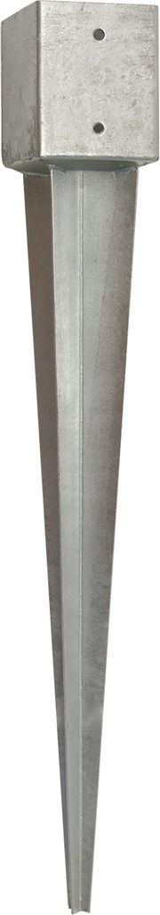 Pozinkovaná nájazdová objímka 121 x 121 x 900 mm - na kus Obrázok produktu 