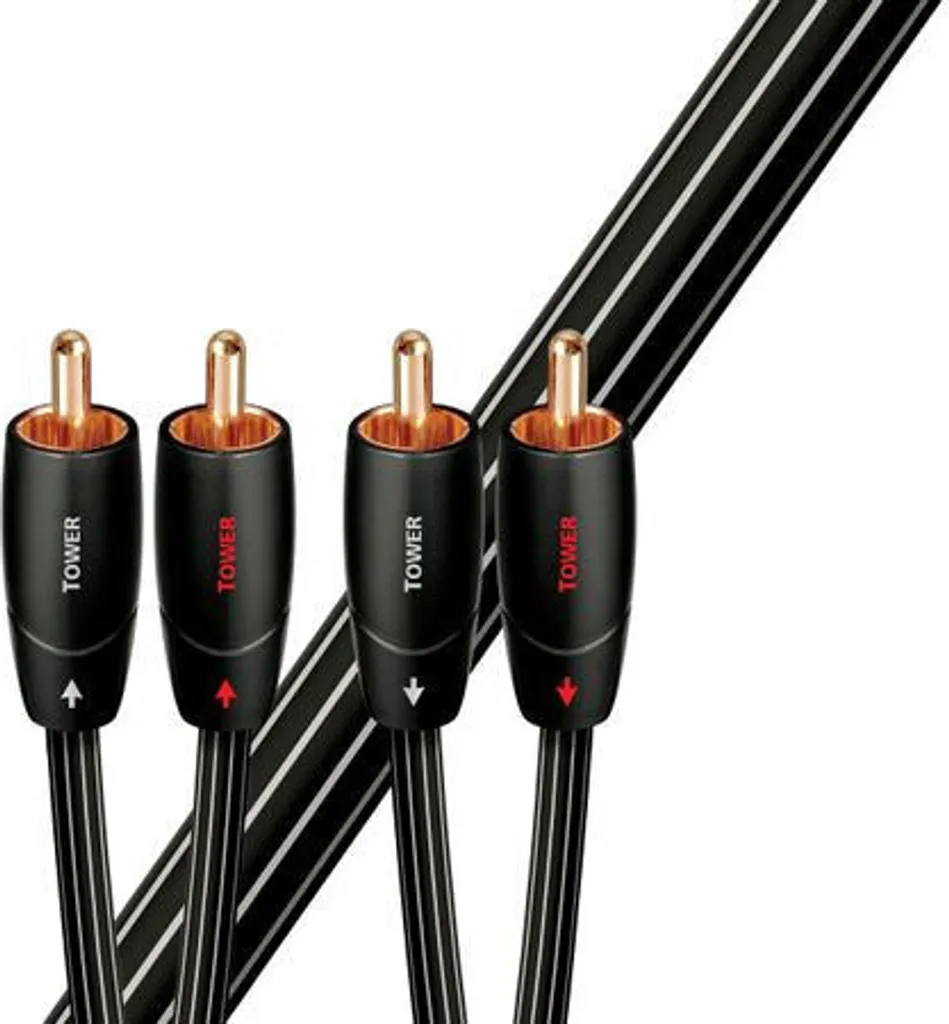 AudioQuest Tower 1.5m Cavo 2RCA a 2RCA | Audio Analogico Hi-Fi Premium