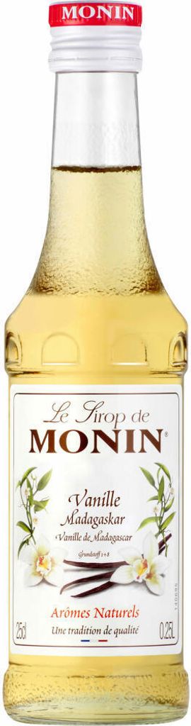 Sciroppo alla vaniglia Monin, bottiglia da 250 ml Immagine del prodotto 