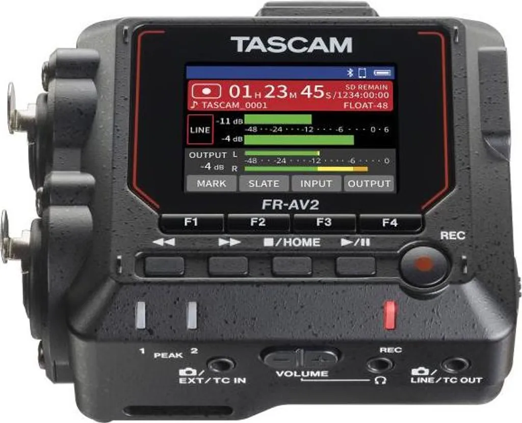 Tascam FR-AV2 Enregistreur 32-bit Float et Casque Audio Haute Résolution